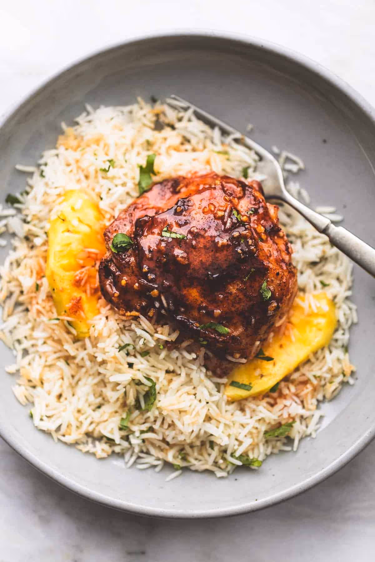 Island Glazed Chicken Rice