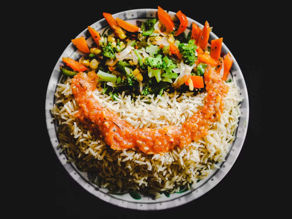Chinese Rice and papharica
